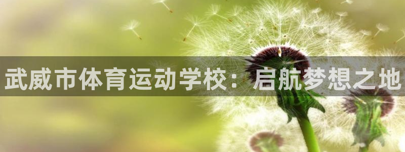 米兰体育官网下载注册：武威市体育运动学校：启航梦想之