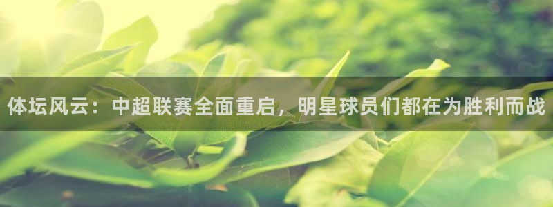 米兰体育官网下载招商电话号码查询是多少：体坛风云：中超联赛全