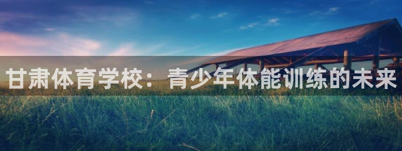 米兰体育官方正版app集团logo：甘肃体育学校：青